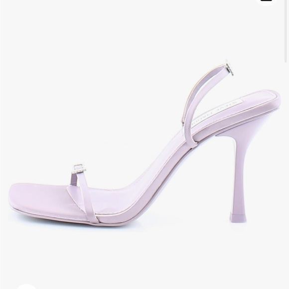 Steve Madden Aislinn Purple Lilac Satin Slide Sandals Size 7 - Picture 3 of 9